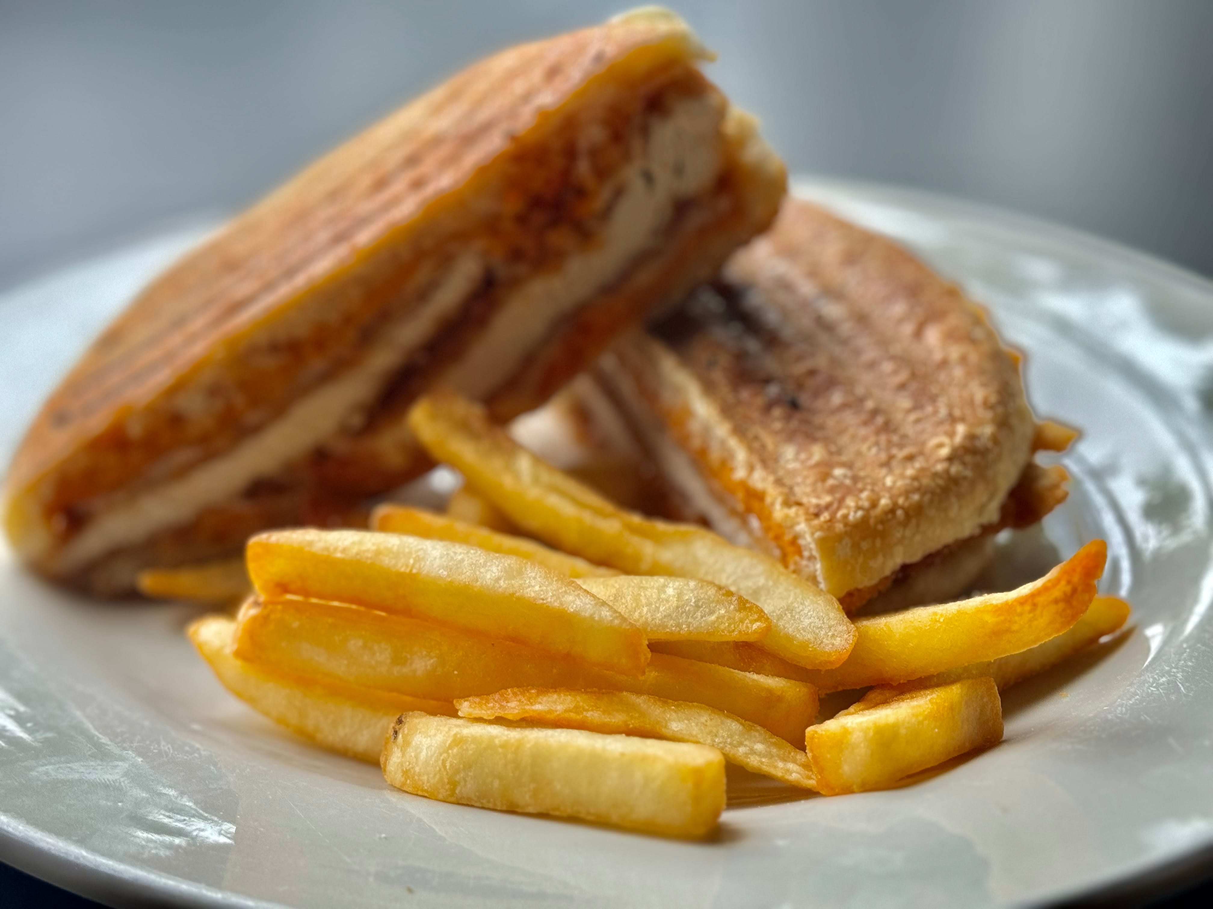 Chicken Parmigiana Panini.