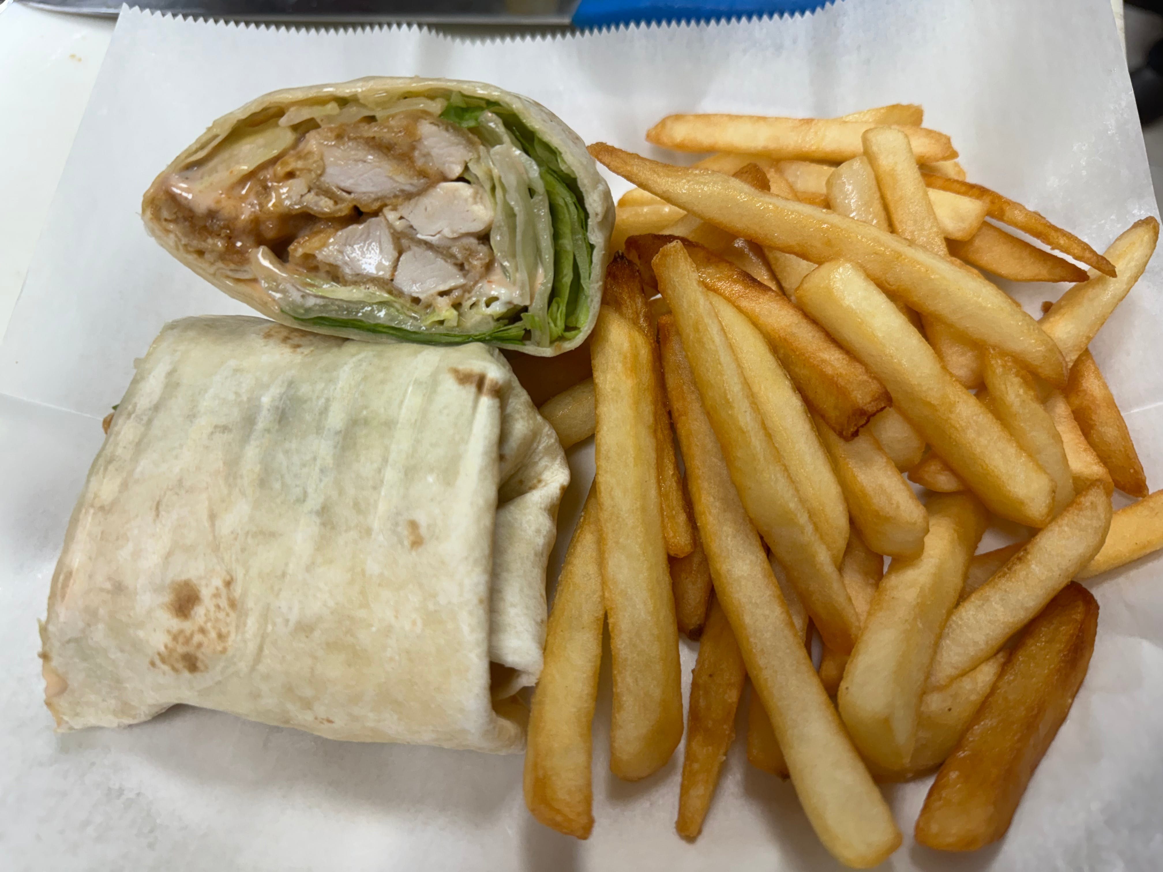 Spicy Buffalo Wrap.