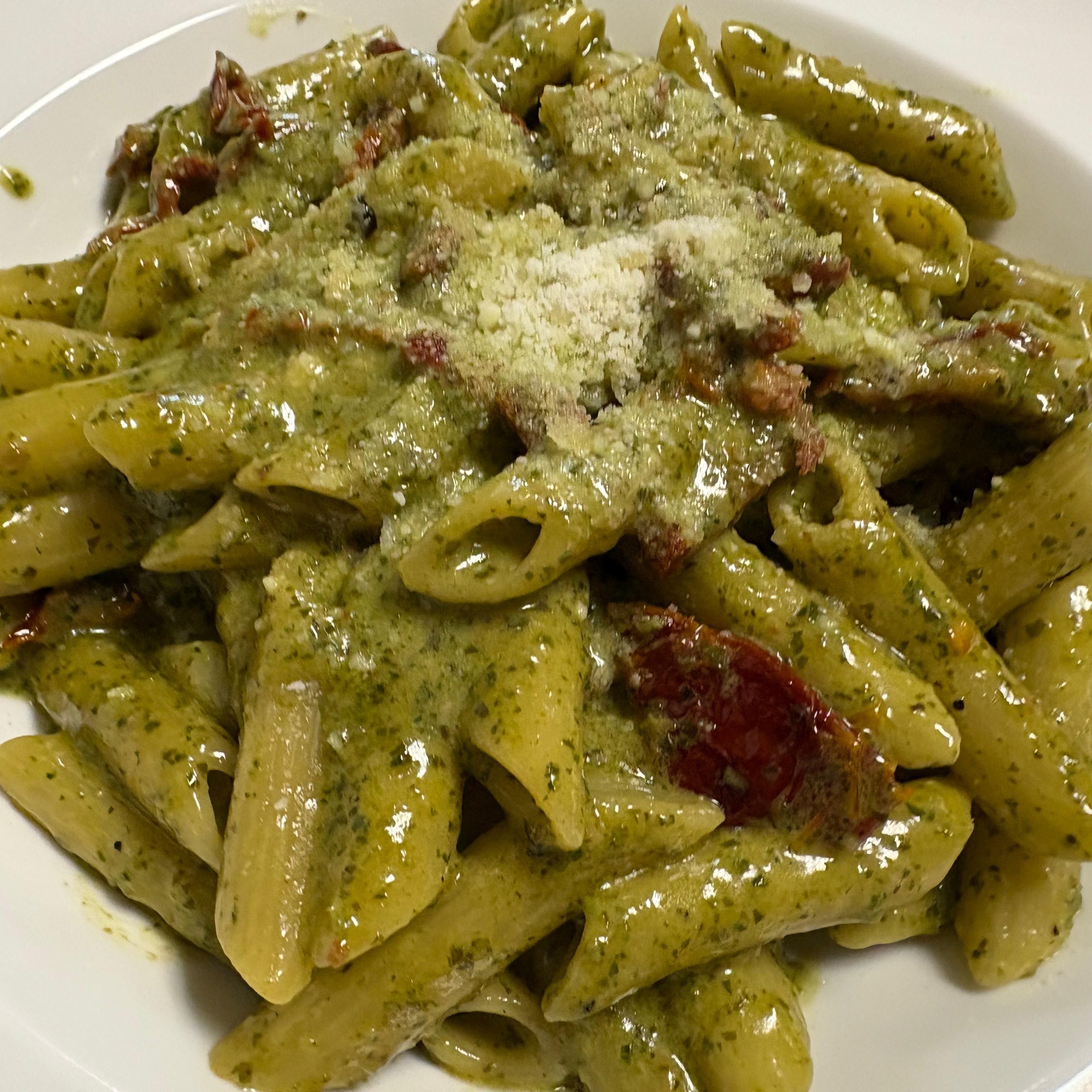Pasta Pesto.