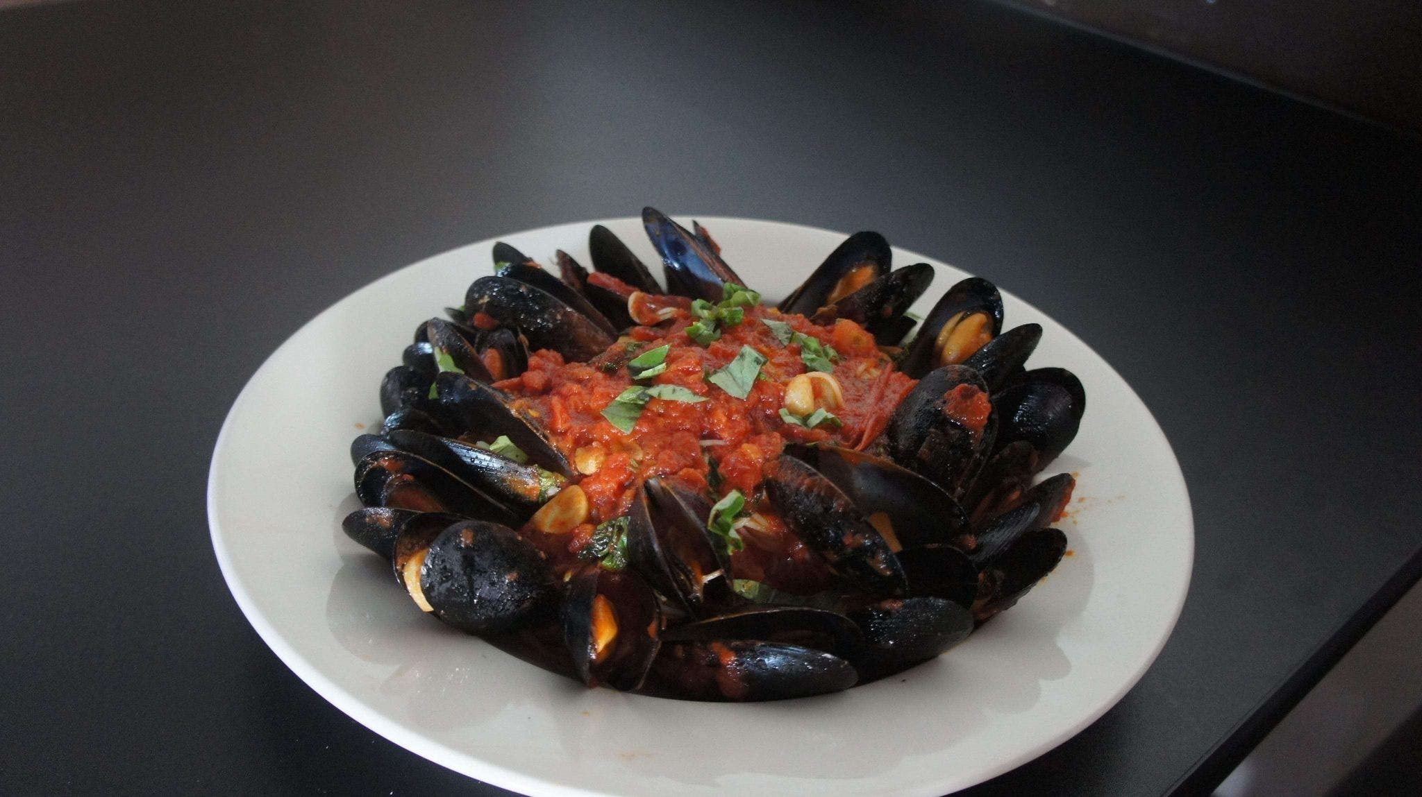 Mussels.