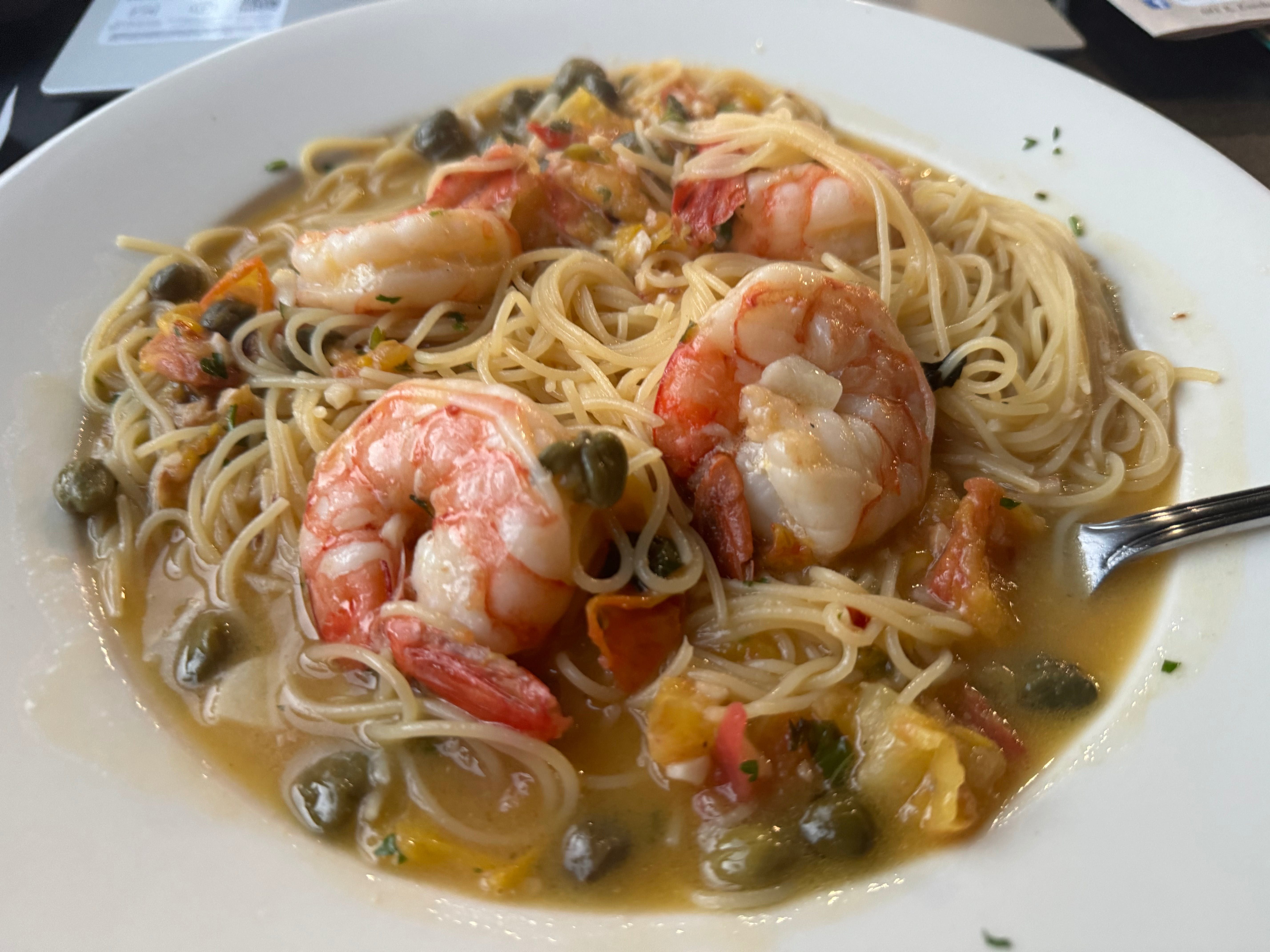 Shrimp Scampi.