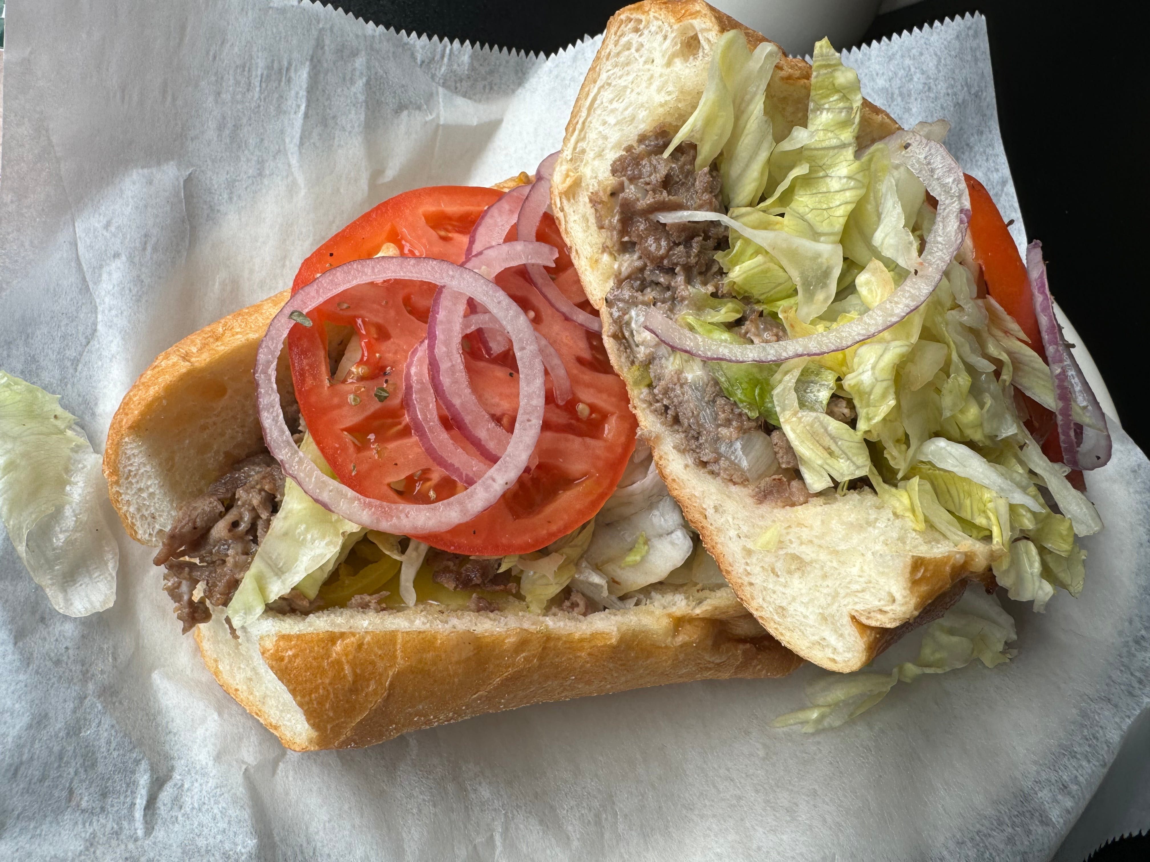 Steak Hoagie.