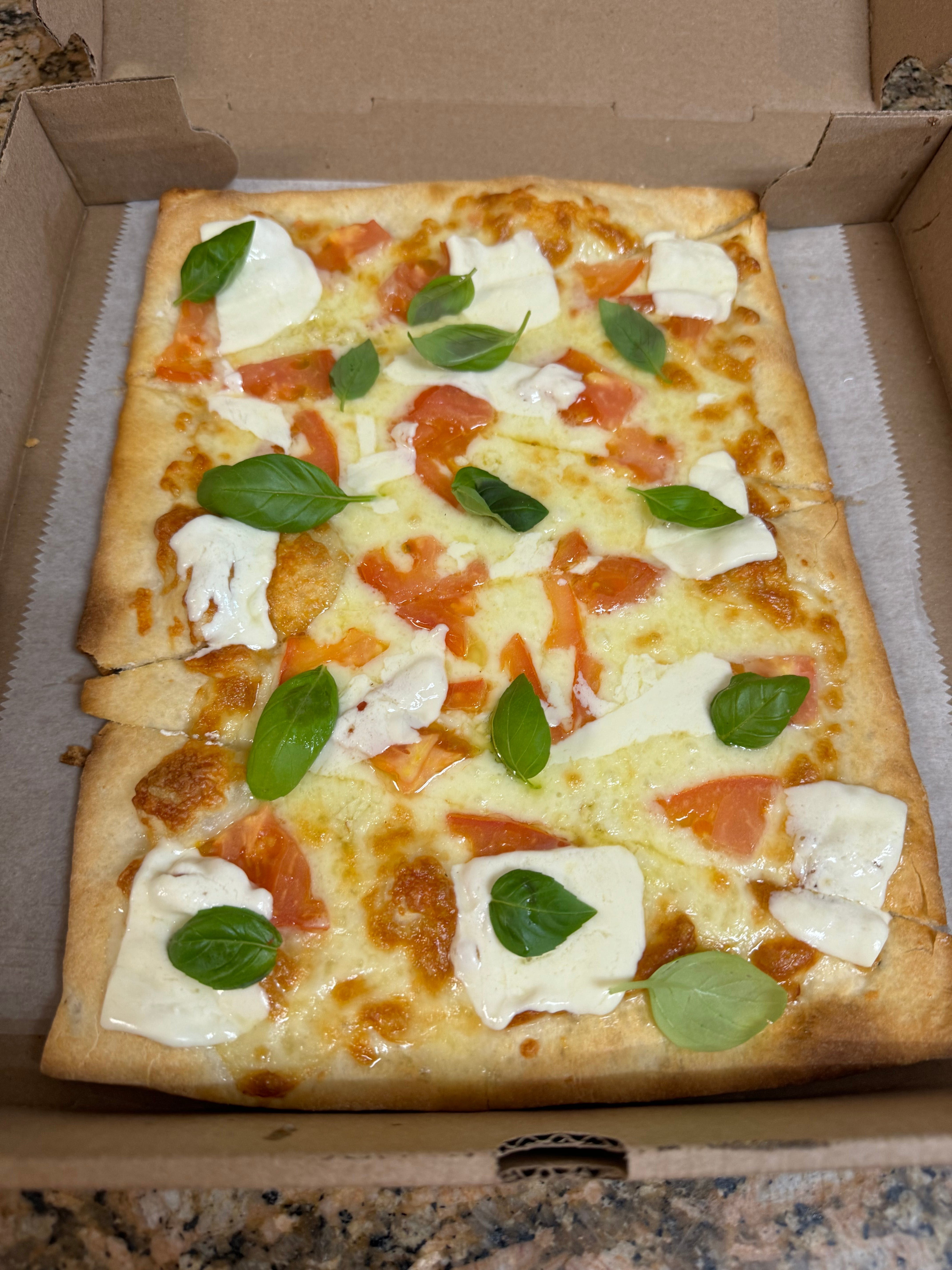 Margherita Flatbread.