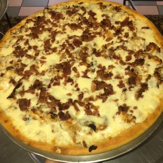 Chicken Bacon Ranch Pizza