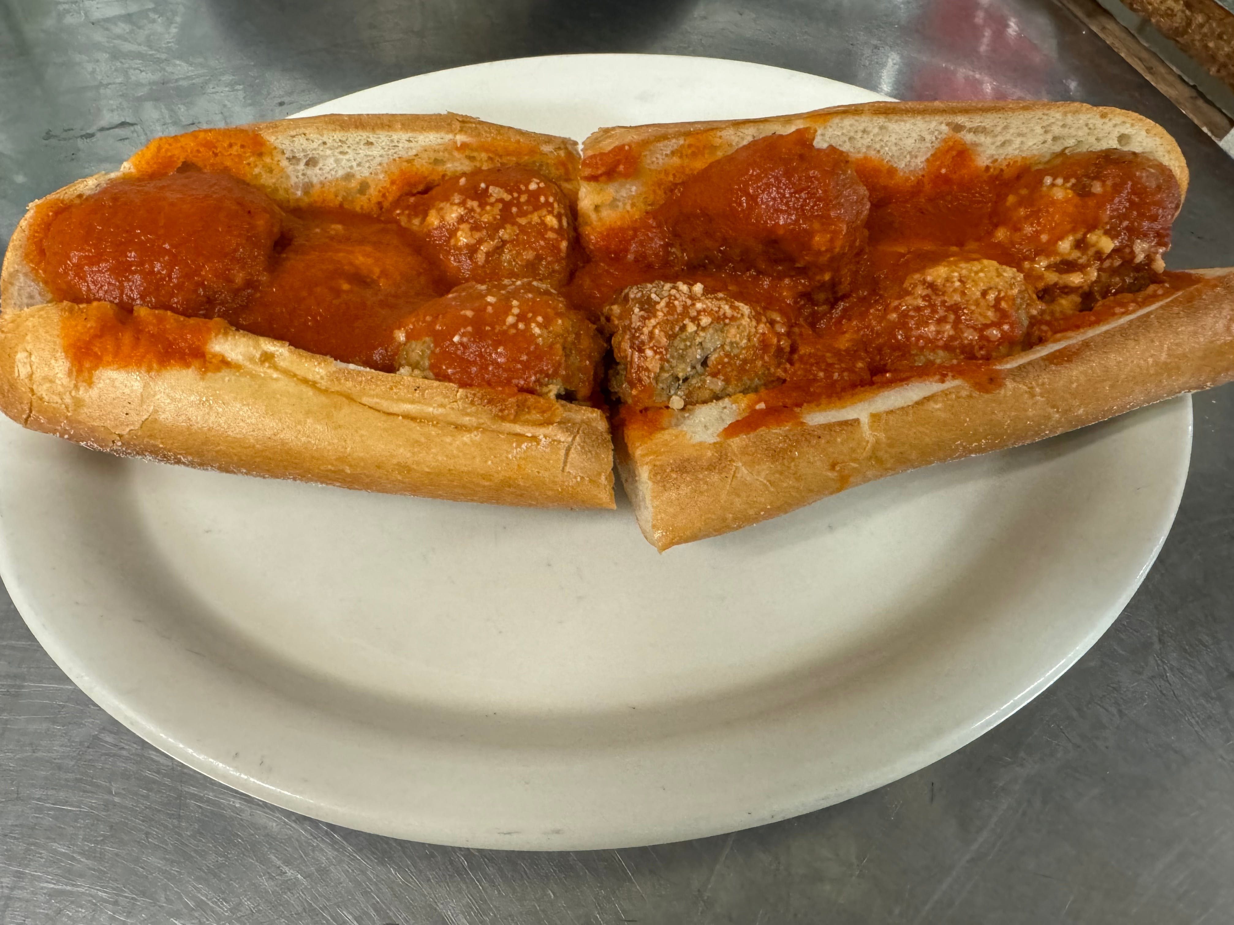 Meatball Sandwich.