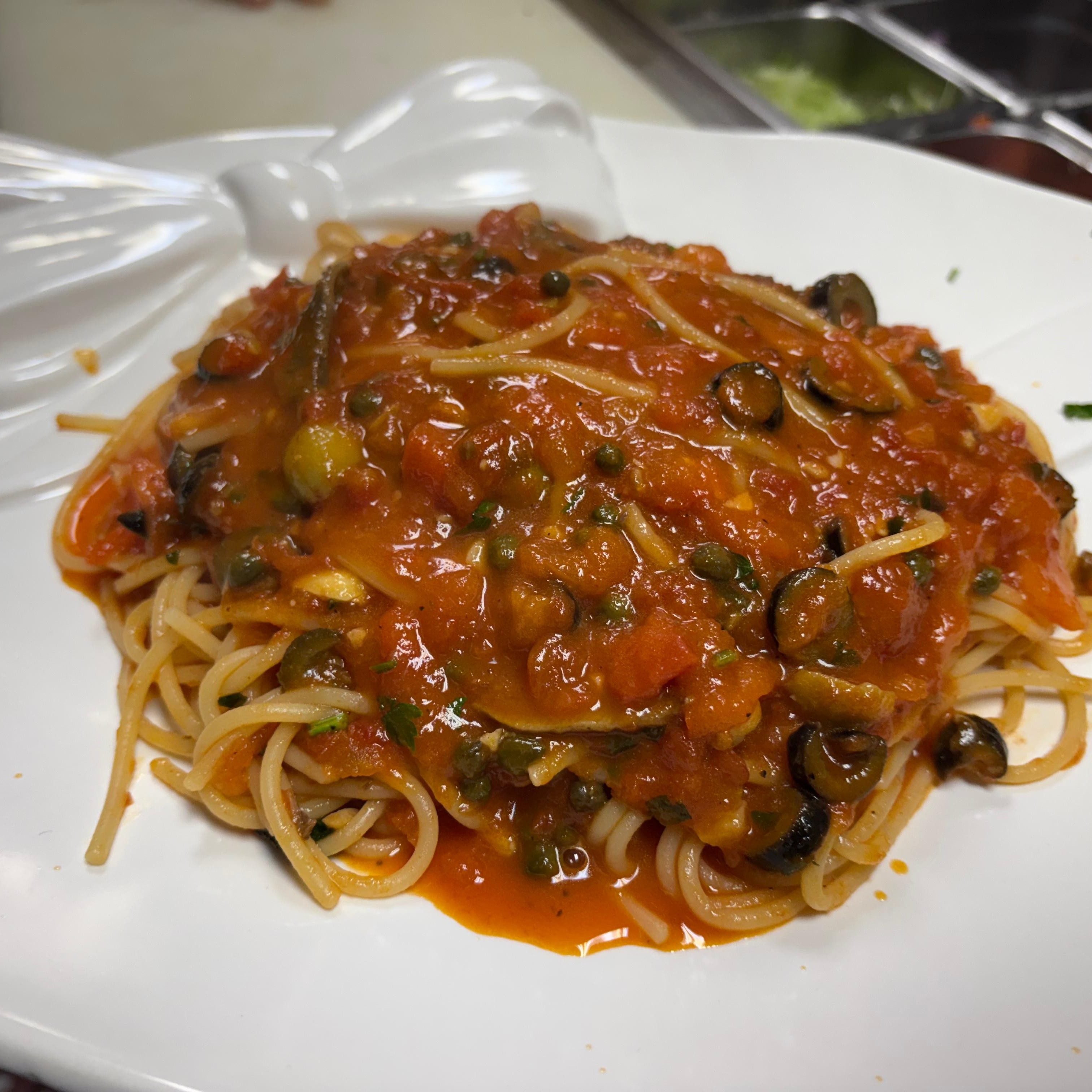Pasta Puttanesca (Pasta).