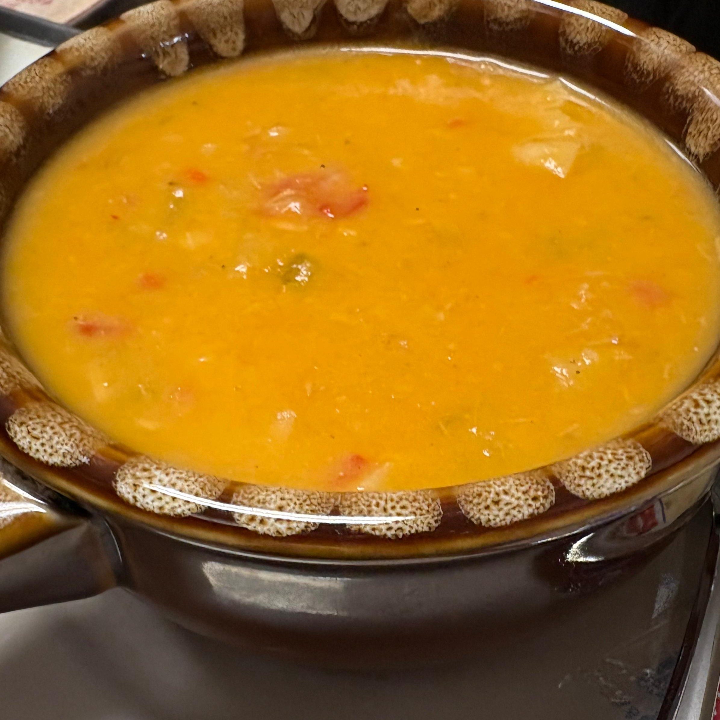 Seafood Bisque Soup.