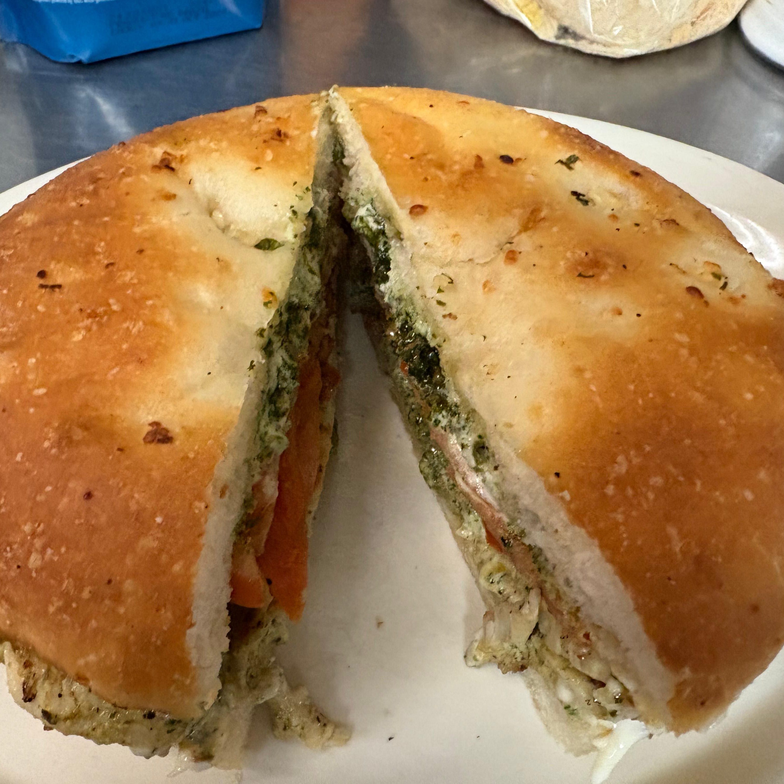 Grilled Pesto Panini.