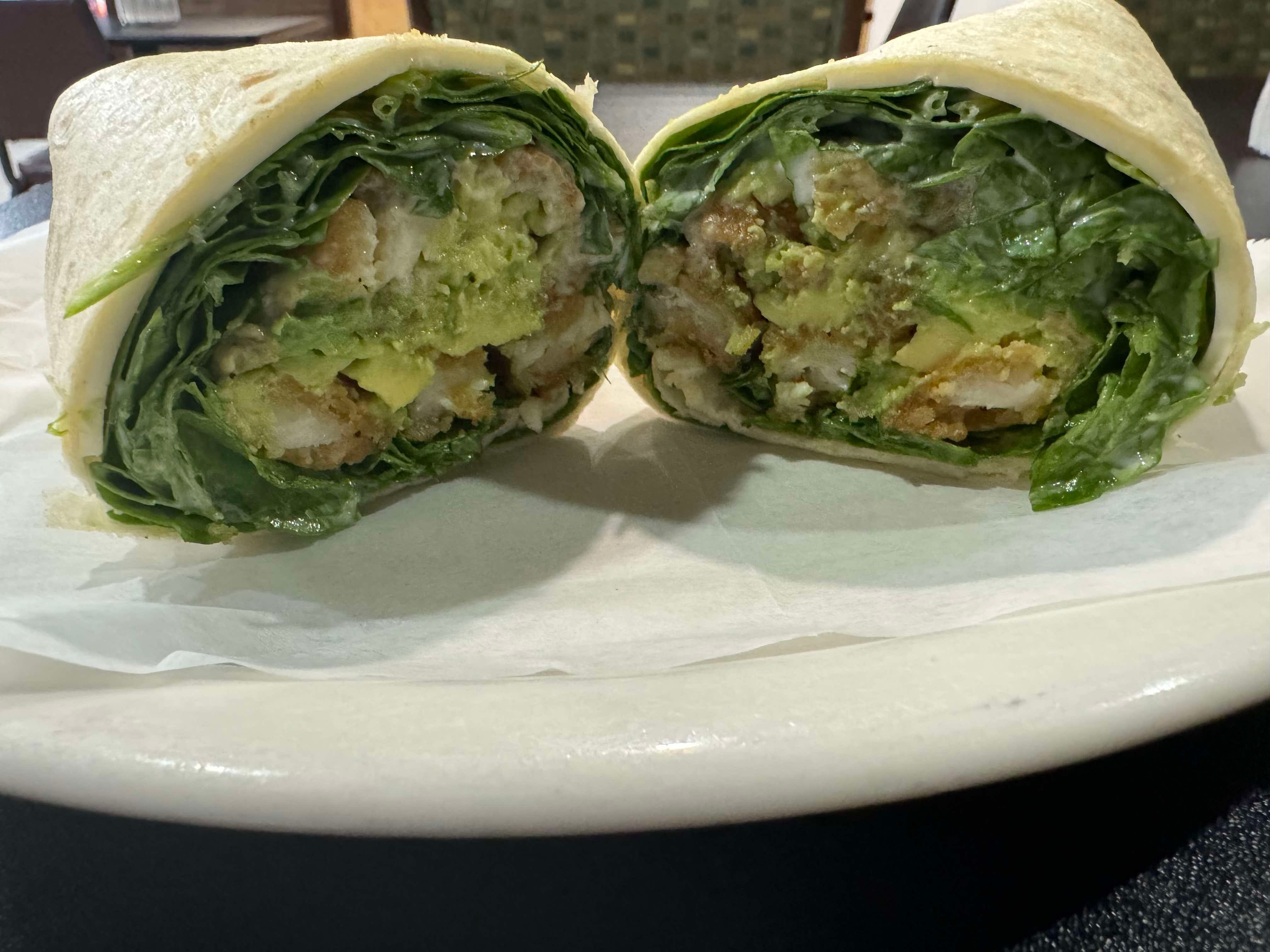 Chicken Avocado Wrap.
